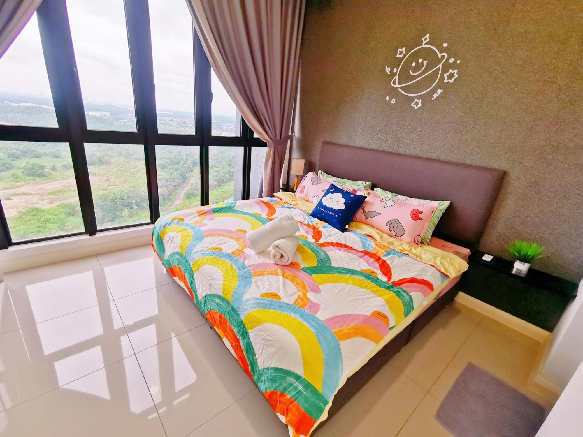 Legoland 3Min Lakeview Happyrainbowsuite 7Pax 2R2B Нусаджайя Экстерьер фото